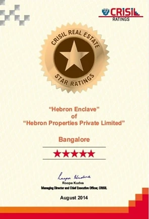 CRISIL Real Estate Star Ratings